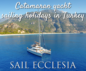 Catamaran yacht sailing holidays in Turkey